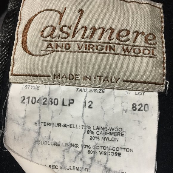 VINTAGE ME-JAY WOOL BLEND COATS SIZE 12 - Picture 7 of 10